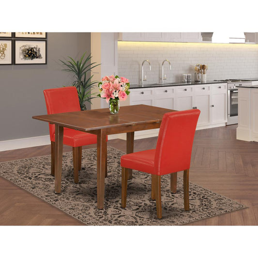 Dining Room Set Mahogany PSAB3 - MAH - 72 By East West Furniture | Dining Sets | Modishstore