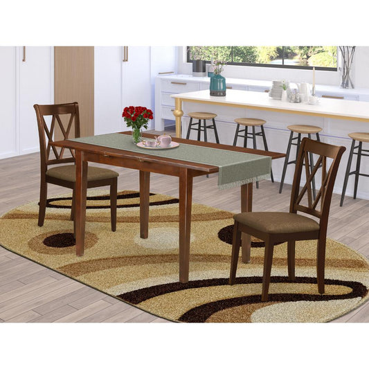 Dining Room Set Mahogany PSCL3 - MAH - C By East West Furniture | Dining Sets | Modishstore