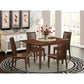 Dining Room Set Mahogany PSIP5-MAH-W By East West Furniture | Dining Sets | Modishstore