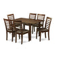 7 Pc Small Kitchen Table Set - Small Table With 6 Kitchen Chairs By East West Furniture | Dining Sets | Modishstore - 2