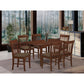7 Pc Kitchen Dinette Set- Table With 6 Kitchen Dining Chairs By East West Furniture | Dining Sets | Modishstore - 2