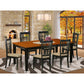 7 Pc Dining Set-Dining Table With 6 Wood Dining Chairs By East West Furniture - Quni7-Bch-C | Dining Sets | Modishstore - 2