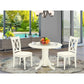 Dining Room Set Linen White SHCL3-WHI-C By East West Furniture | Dining Sets | Modishstore