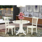 Dining Room Set Linen White SHDA3-LWH-W By East West Furniture | Dining Sets | Modishstore