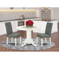 Dining Room Set Linen White SHDR3-LWH-07 By East West Furniture | Dining Sets | Modishstore