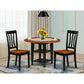 Dining Room Set Black & Cherry SUAN3-BCH-W By East West Furniture | Dining Sets | Modishstore