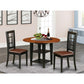 Dining Room Set Black & Cherry SUNI3-BCH-LC By East West Furniture | Dining Sets | Modishstore