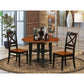 Dining Room Set Black & Cherry SUQU3-BCH-W By East West Furniture | Dining Sets | Modishstore