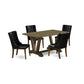 5-Piece Dining Table Setour Sophisticated 5-Pc Dining Room Table Set Is Going To Make Your Family Mealtime More Comfortable And Pleasant! Our 5 Piece Kitchen Table By East West Furniture | Dining Sets | Modishstore
