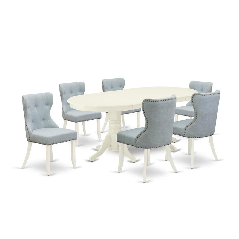 Furniture A Dining Room Table Set Of 6 Wonderful Dining Room Chairs By East West Furniture | Dining Sets | Modishstore