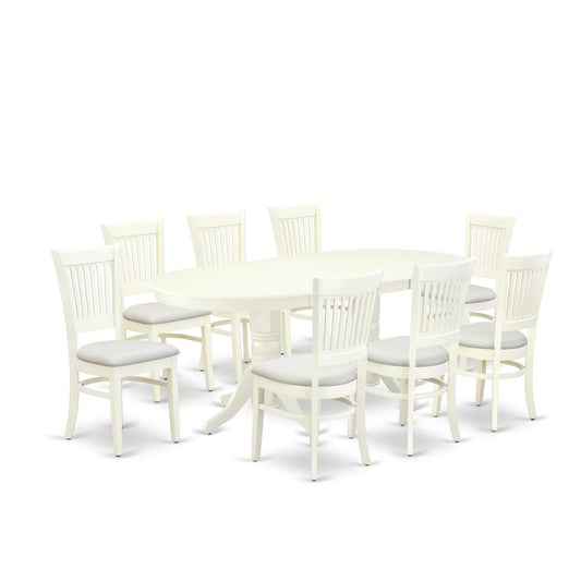 9-Pc Dining Room Table Set- 8 Dining Chairs By East West Furniture | Dining Sets | Modishstore