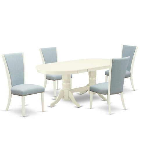 Furniture A Dinette Set Of 4 Great Indoor Dining Chairs By East West Furniture | Dining Sets | Modishstore