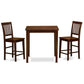 3 Pc Pub Table Set-Counter Height Table And 2 Kitchen Chairs. By East West Furniture | Bar Stools & Table | Modishstore - 2
