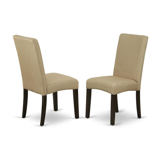 Dining Chair Cappuccino DRP5T03 By East West Furniture | Dining Chairs | Modishstore