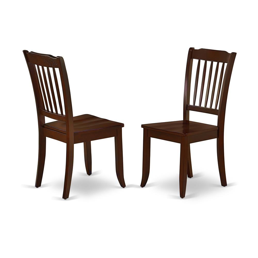 Dining Room Set Mahogany OXDA3-MAH-W By East West Furniture | Dining Sets | Modishstore - 4