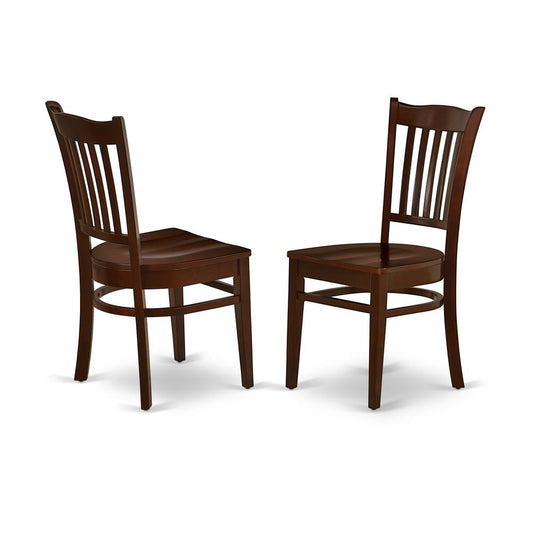 Dining Chair Mahogany GRC-MAH-W By East West Furniture | Dining Chairs | Modishstore