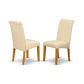 Dining Chair Oak BAP4T02 By East West Furniture | Dining Chairs | Modishstore