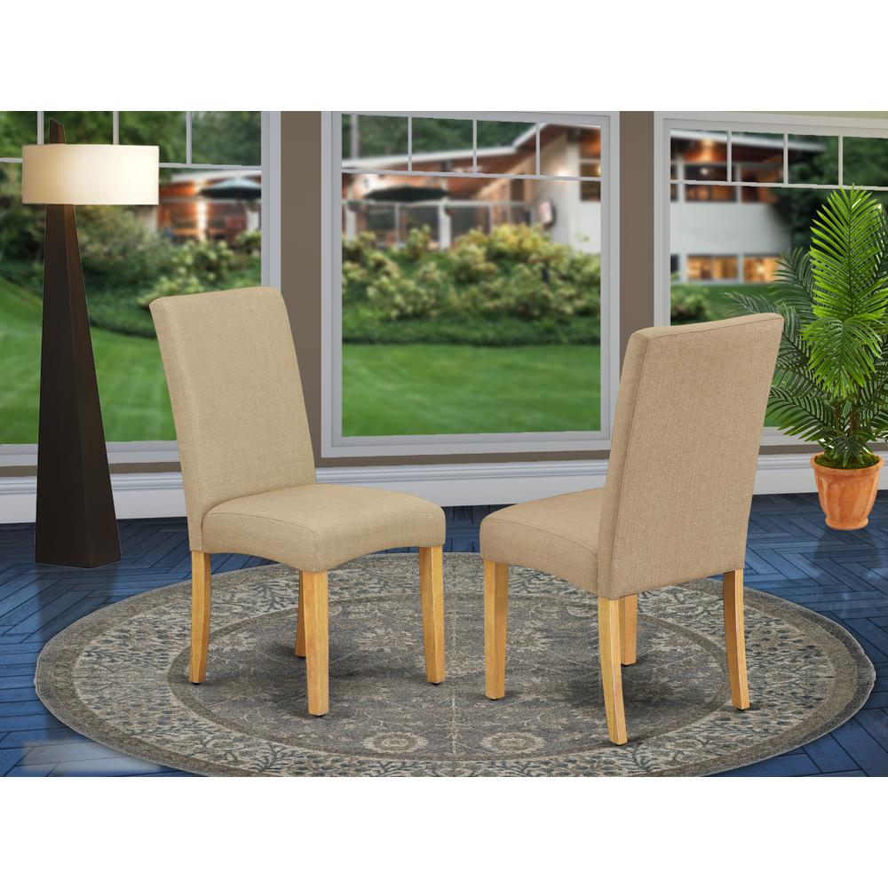 Dining Chair Oak DRP4T16 By East West Furniture | Dining Chairs | Modishstore - 2