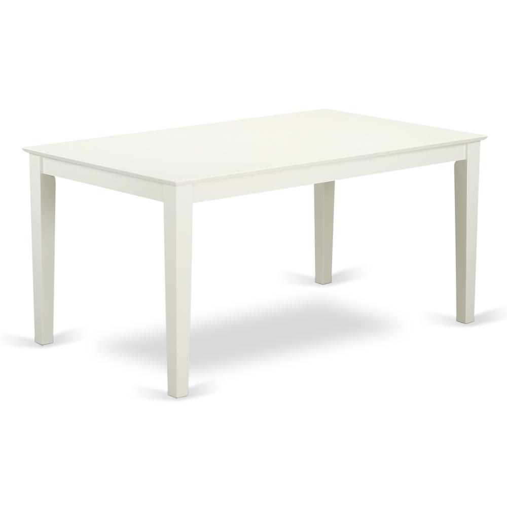 Dining Room Set Linen White CADR5-LWH-07 By East West Furniture | Dining Sets | Modishstore - 3