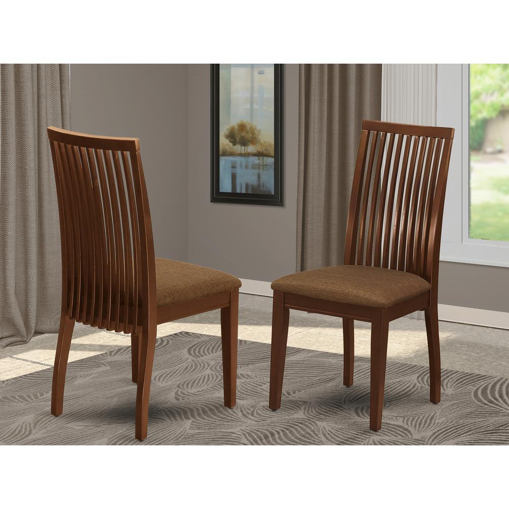 Dining Chair Mahogany IPC-MAH-C By East West Furniture | Dining Chairs | Modishstore - 2