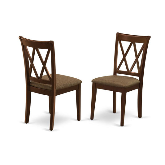 Dining Chair Mahogany CLC-MAH-C By East West Furniture | Dining Chairs | Modishstore