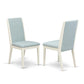 5Pc Dining Set Consists Of A Wood Table And 4 Parson Dining Chairs By East West Furniture | Dining Sets | Modishstore - 3