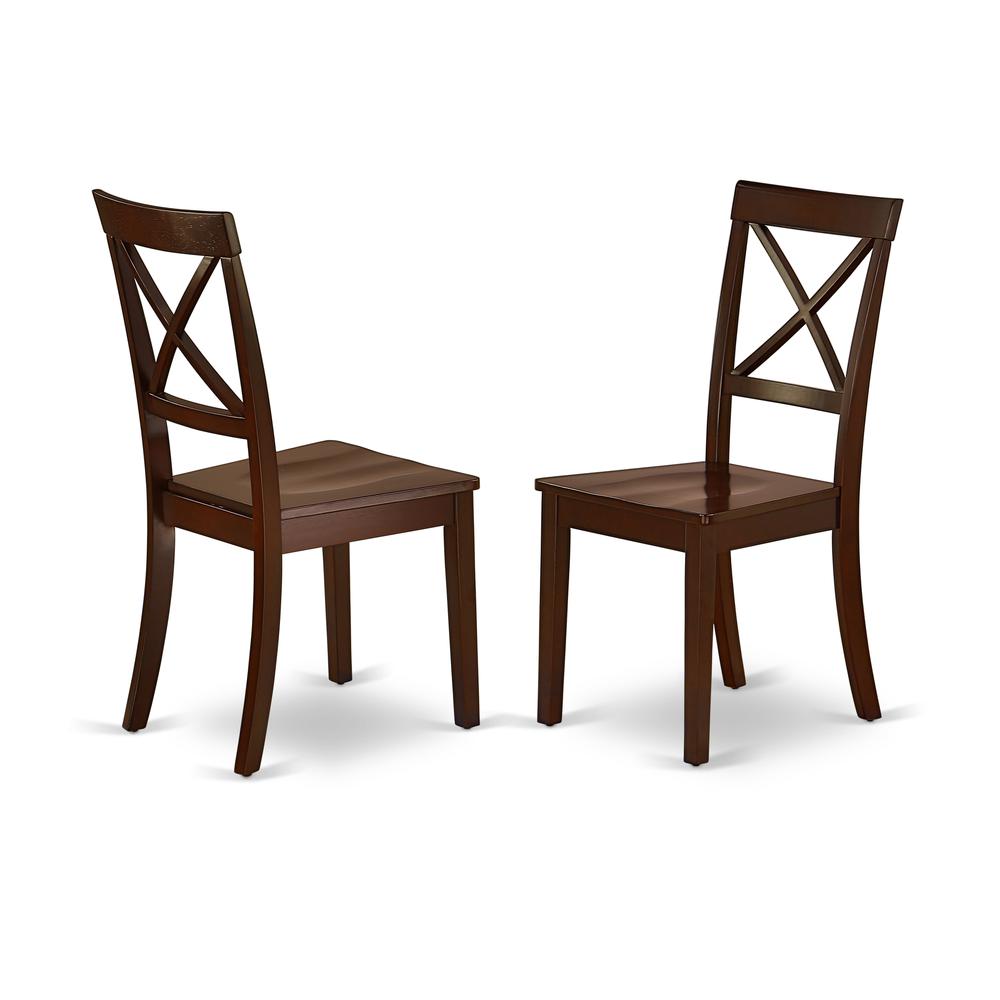 Dining Room Set Mahogany MZBO3 - MAH - W By East West Furniture | Dining Sets | Modishstore - 3