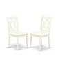 Dining Room Set Linen White NDCL3 - LWH - C By East West Furniture | Dining Sets | Modishstore - 3