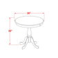 Beautiful Small Table By East West Furniture | Dining Tables | Modishstore - 3