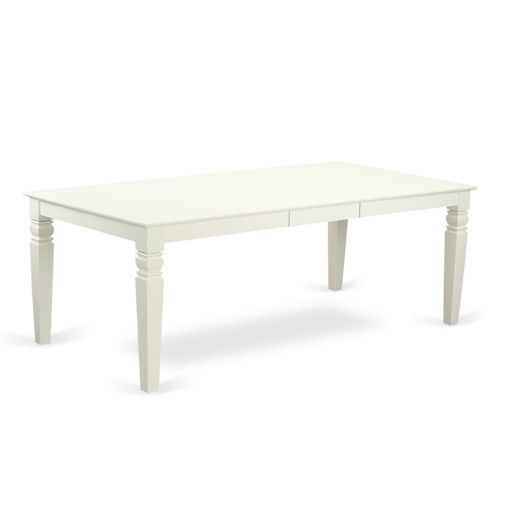 Dining Room Set Linen White LGEN7 - LWH - 78 By East West Furniture | Dining Sets | Modishstore - 3