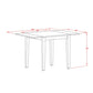 Dining Table Black & Cherry NDT-BCH-T By East West Furniture | Dining Tables | Modishstore - 3
