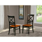 Dining Room Set Black & Cherry NDQU5 - BCH - W By East West Furniture | Dining Sets | Modishstore - 3