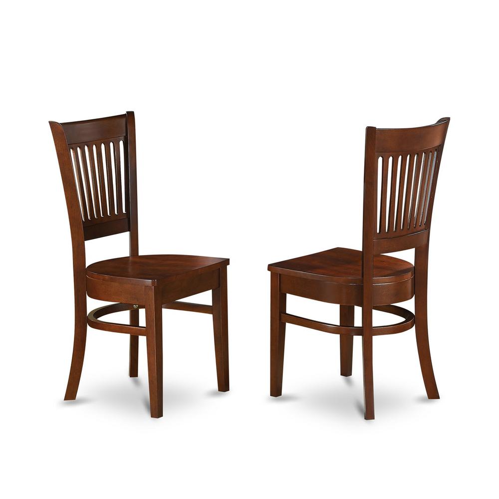 Vancouver Wood Seat Dining Chairs In Espresso Finish, Set Of 2 By East West Furniture | Dining Chairs | Modishstore - 2
