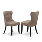 5-Piece Dining Set- 4 Parson Dining Chairs By East West Furniture | Dining Sets | Modishstore - 3