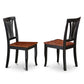 Dining Room Set Black & Cherry NDAV3 - BCH - W By East West Furniture | Dining Sets | Modishstore - 3
