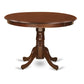 Dining Table Mahogany & Black HLT-MBK-TP By East West Furniture | Dining Tables | Modishstore - 3