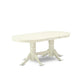Dining Room Set Linen White VAGR9-LWH-W By East West Furniture | Dining Sets | Modishstore - 3