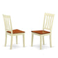 Dining Room Set Buttermilk & Cherry SUAN3-BMK-W By East West Furniture | Dining Sets | Modishstore - 4