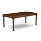 Dining Table Mahogany DOT-MAH-T By East West Furniture | Dining Tables | Modishstore