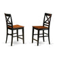 5 Pcpub Table Set-Pub Table And 4 Counter Height Chairs By East West Furniture | Bar Stools & Table | Modishstore - 4