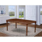 Dining Table Mahogany DOT-MAH-T By East West Furniture | Dining Tables | Modishstore - 2
