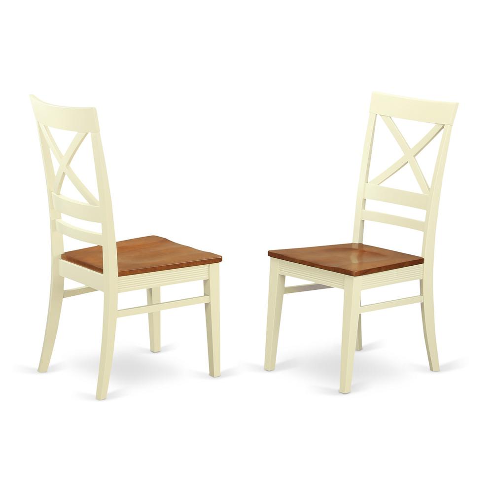 5 Pc Table And Chair Set - Kitchen Table And 4 Dining Chairs By East West Furniture | Dining Sets | Modishstore - 4