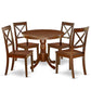 Dining Room Set Mahogany ANBO5-MAH-W By East West Furniture | Dining Sets | Modishstore - 2