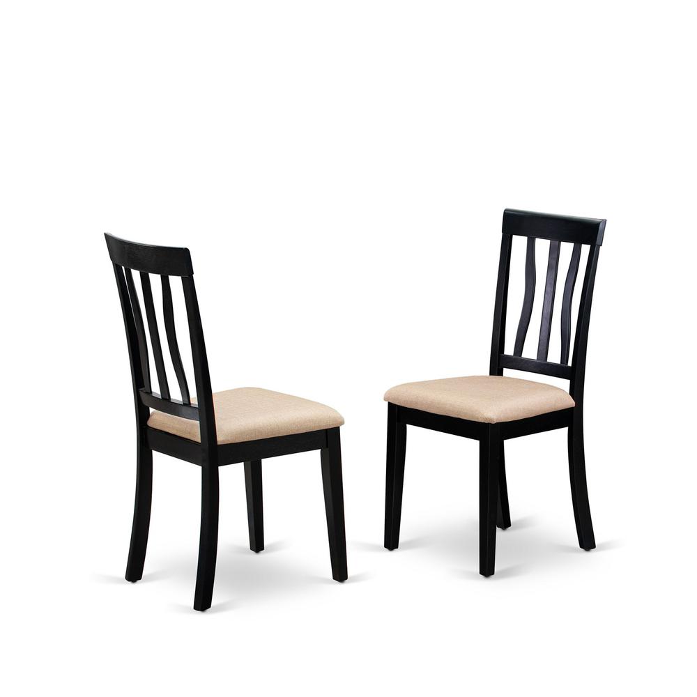 Dining Room Set Black & Cherry SUAN3-BCH-C By East West Furniture | Dining Sets | Modishstore - 4