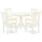 Dining Room Set Linen White ANCL5-LWH-C By East West Furniture | Dining Sets | Modishstore - 2