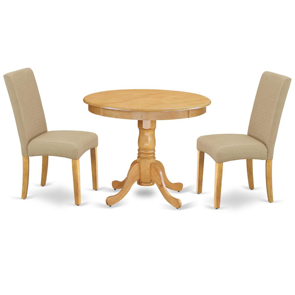 Dining Room Set Oak ANDR3-OAK-16 By East West Furniture | Dining Sets | Modishstore - 2