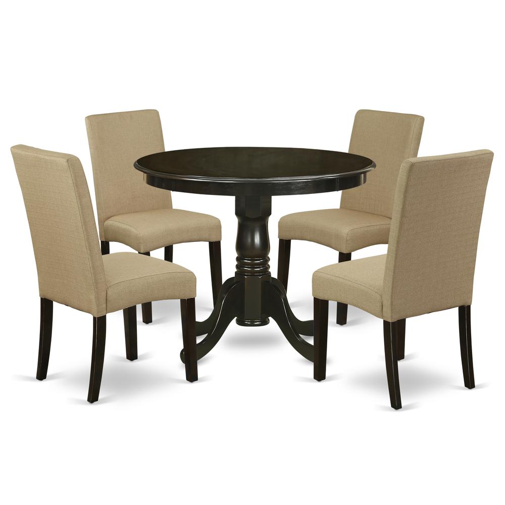 Dining Room Set Cappuccino ANDR5-CAP-03 By East West Furniture | Dining Sets | Modishstore - 2