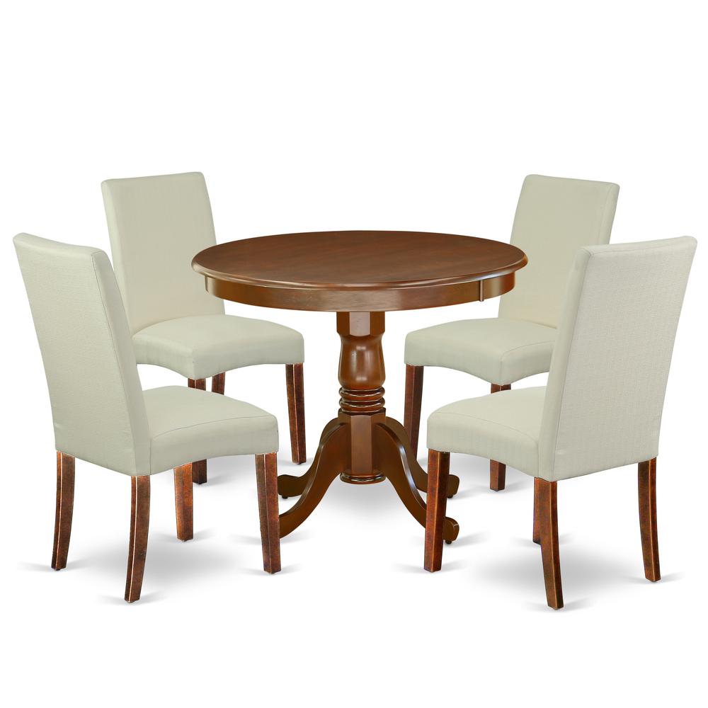 Dining Room Set Mahogany ANDR5-MAH-01 By East West Furniture | Dining Sets | Modishstore - 2