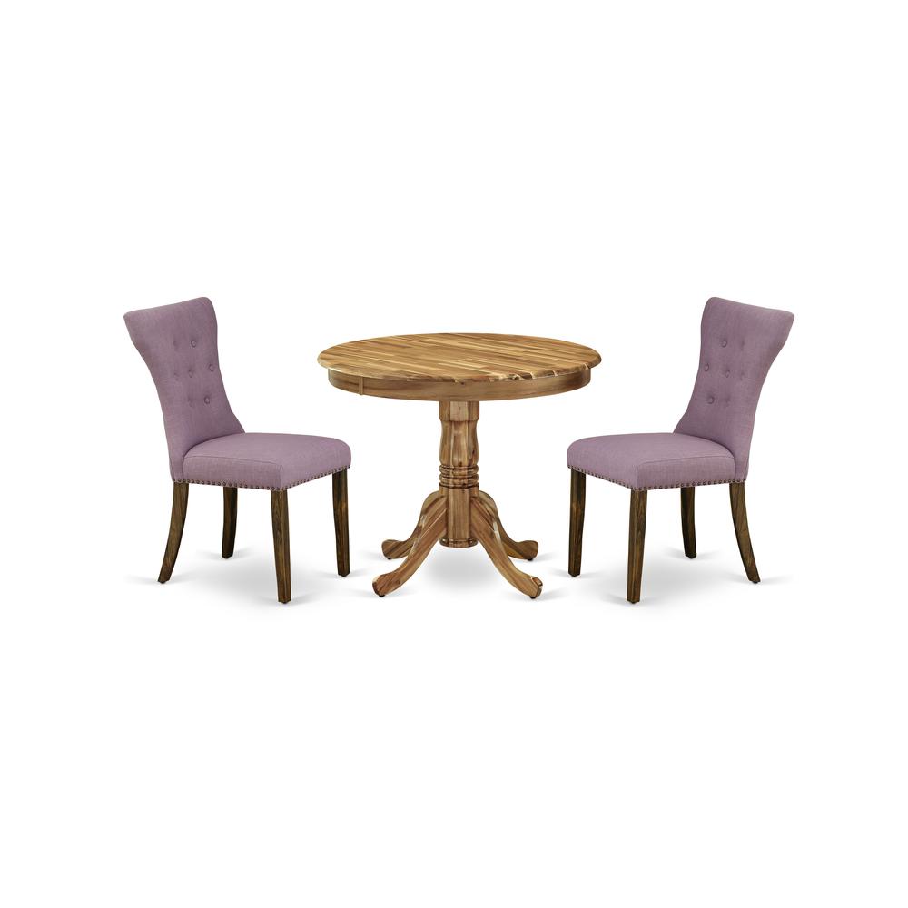 Dining Room Set Natural ANGA3 - ANA - 03 By East West Furniture | Dining Sets | Modishstore - 2