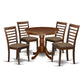 Dining Room Set Mahogany ANML5-MAH-C By East West Furniture | Dining Sets | Modishstore - 2
